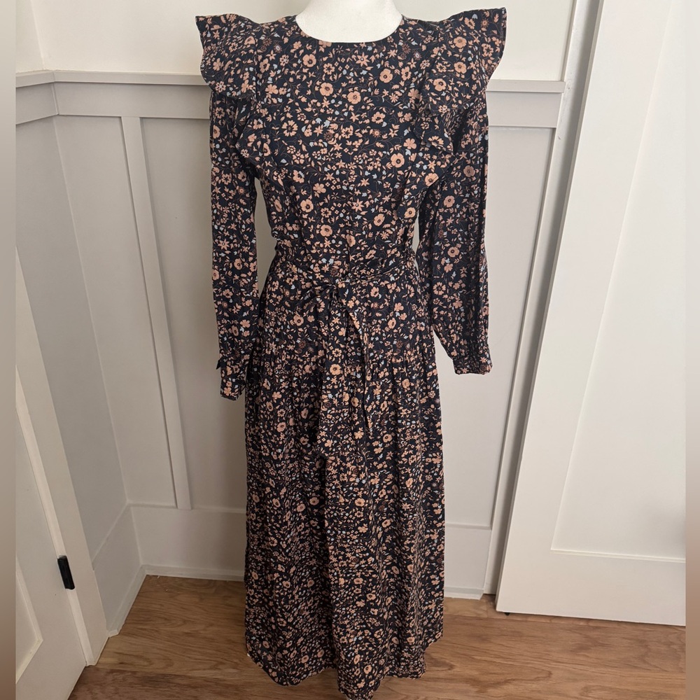 Christy Dawn Navy Floral Dress - Picture 2 of 9